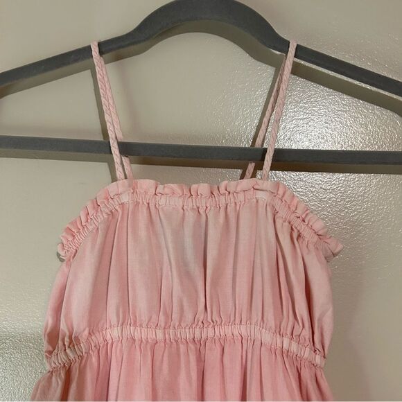 Old Navy Girls Sun Dress Size 8 Coral Fade with floral sequins - Picture 7 of 7